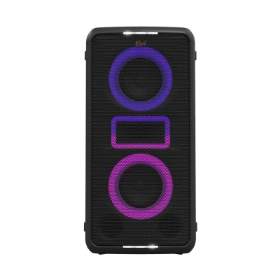 Prijenosni audio sustav KLIPSCH Miami Black, Bluetooth 5.2, USB A, LED rasvijeta, 1 mikrofona, crni   - Prijenosni zvučnici