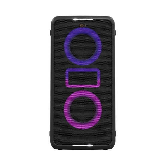 Prijenosni audio sustav KLIPSCH Miami Black, Bluetooth 5.2, USB A, LED rasvijeta, 1 mikrofona, crni Prijenosni audio sustav KLIPSCH Miami Black, Bluetooth 5.2, USB A, LED rasvijeta, 1 mikrofona, crni