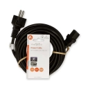 Kabel NEDIS CEGL10030BK50, IEC-320-C13, 5m, crni, label