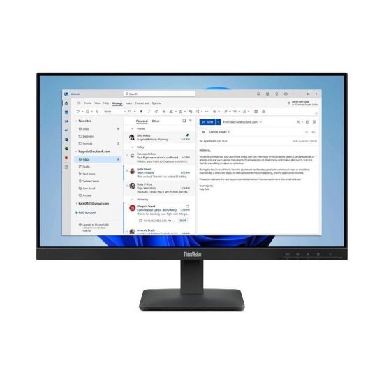 Monitor 23.8incha LENOVO ThinkVision S24-4e, 64B5KAT1EU, QHD, IPS 100Hz 4ms, 250cd/m2, 1300:1, crni Monitor 23.8incha LENOVO ThinkVision S24-4e, 64B5KAT1EU, QHD, IPS 100Hz 4ms, 250cd/m2, 1300:1, crni