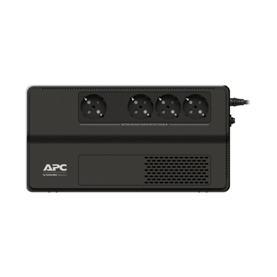 UPS APC BV1000I-GR, 1000VA/600W, Line int., 4x EURO / Šuko UPS APC BV1000I-GR, 1000VA/600W, Line int., 4x EURO / Šuko