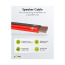 Kabel GOOBAY 15093, zvučnik, 2x0.75, 10m kolut, crveno-crni