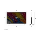 Televizor QNED 55incha LG 55QNED82A3B.AEU, WebOS, 4K UHD, DVB-T2/C/S2, HDMI, WiFi, Bluetooth, USB A, Energetska oznaka F
