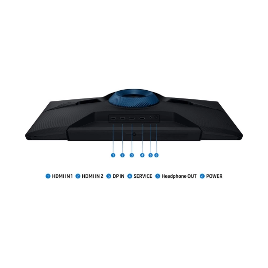 Monitor 27incha SAMSUNG Odyssey G5 G51F, LS27FG510EUXEN, QHD, VA 180Hz 1ms, 300cd/m2, 3000:1, pivot, crni Monitor 27incha SAMSUNG Odyssey G5 G51F, LS27FG510EUXEN, QHD, VA 180Hz 1ms, 300cd/m2, 3000:1, pivot, crni