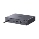 Docking station UGREEN Maxidok 10u1 U712, 2x Thunderbolt 5, 3x USB A, DisplayPort, RJ45, čitač kartica TF/SD, sivi