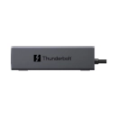 Docking station UGREEN Maxidok 10u1 U712, 2x Thunderbolt 5, 3x USB A, DisplayPort, RJ45, čitač kartica TF/SD, sivi