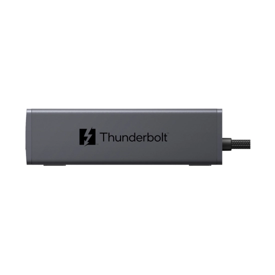 Docking station UGREEN Maxidok 10u1 U712, 2x Thunderbolt 5, 3x USB A, DisplayPort, RJ45, čitač kartica TF/SD, sivi