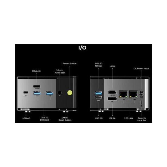 Mini PC GMKTEC M8, Ryzen 5 6650H, 16GB, 1TB SSD, RandeonGraphics, Windows 11P