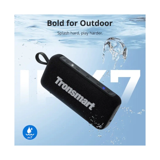 Prijenosni bluetooth zvučnik TRONSMART TRIP 2 vodootporni IPX7, 10W, Bluetooth 5.3, crni Prijenosni bluetooth zvučnik TRONSMART TRIP 2 vodootporni IPX7, 10W, Bluetooth 5.3, crni