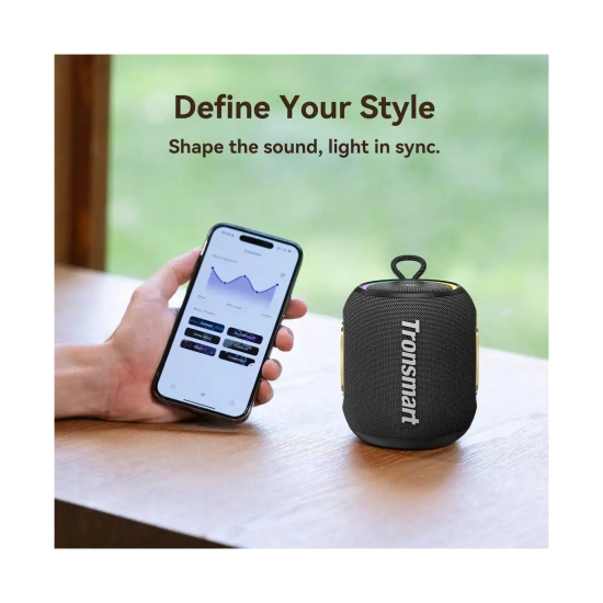 Prijenosni bluetooth zvučnik TRONSMART T8 Mini vodootporni IPX7, 16W, Bluetooth 5.3, crni Prijenosni bluetooth zvučnik TRONSMART T8 Mini vodootporni IPX7, 16W, Bluetooth 5.3, crni