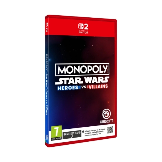 Igra za Nintendo Switch 2, Monopoly Star Wars - Heroes Vs Villains (Game Key Card)