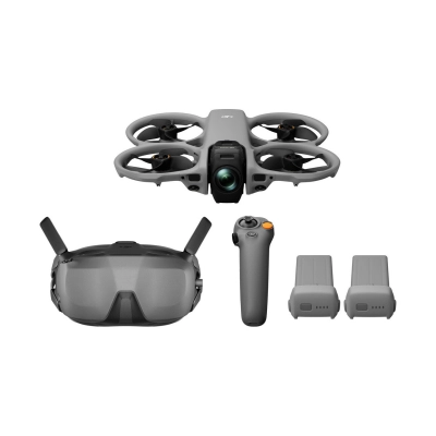 Dron DJI Avata 360 Motion Fly More Combo (DJI Goggles N3), CP.FP.00000318.01, 8K UHD, vrijeme leta do 23min., daljinski upravljač