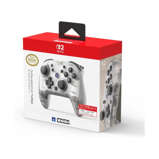 Gamepad HORI Horipad Turbo, bežični, za Nintendo Switch 2, frost Gamepad HORI Horipad Turbo, bežični, za Nintendo Switch 2, frost