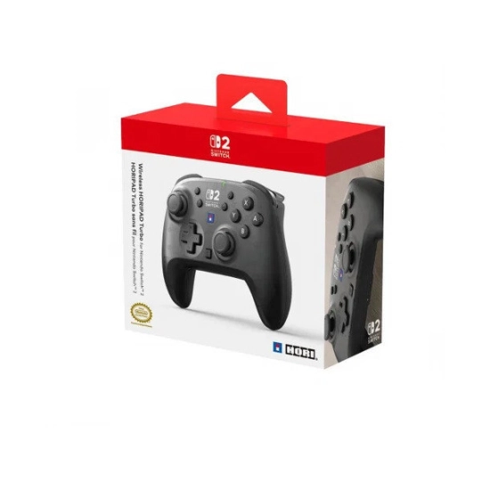 Gamepad HORI Horipad Turbo, bežični, za Nintendo Switch 2, crni Gamepad HORI Horipad Turbo, bežični, za Nintendo Switch 2, crni