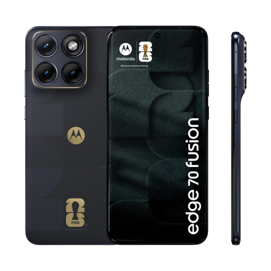 Smartphone MOTOROLA edge 70 fusion Fifa edition, 6.78incha, 8GB, 256GB, Android 16, crni