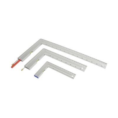 Set kutnika, aluminijski, uključuje šiljak za označavanje i olovku   - Ručni alati