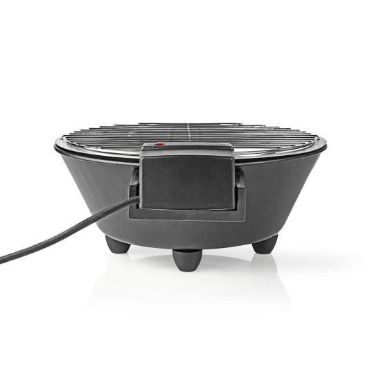 OŠTEĆENA AMBALAŽA - Roštilj NEDIS BBQE112BK, okrugli, 30cm, 1250W, crni
