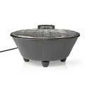 OŠTEĆENA AMBALAŽA - Roštilj NEDIS BBQE112BK, okrugli, 30cm, 1250W, crni