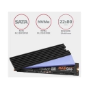 Pasivni hladnjak za M.2 SSD 2280, AXAGON CLR-M2L3