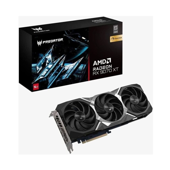 Grafička kartica ACER Radeon RX 9070 XT Predator Bitfrost, 16GB DDR6, 3x DisplayPort, HDMI