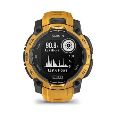 Pametni sportski sat GARMIN Instinct 3, 010-02935-02, 50mm, žuti   - Pametni sportski satovi