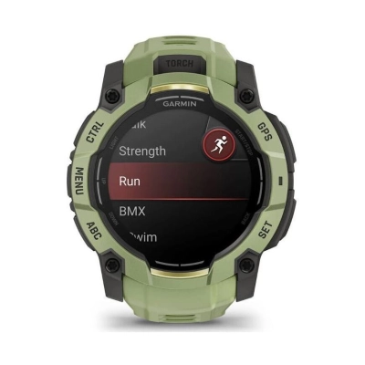 Pametni sportski sat GARMIN Instinct 3, 010-03020-02, 50mm, zeleni   - Pametni sportski satovi