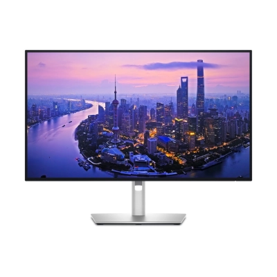 Monitor 27incha DELL U2725QE, 4K UHD, IPS 120Hz, 450cd/m2, 3000:1, 3x USB C, 5x USB A, RJ45, pivot, bijeli   - Dell