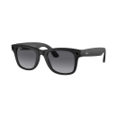 Pametne naočale Ray-Ban META Wayfarer (Gen 2) s kamerom i zvukom, mat crne s grafitnim polariziranim lećama