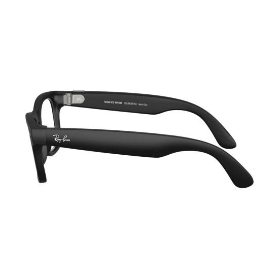 Pametne naočale Ray-Ban META Wayfarer (Gen 2) s kamerom i zvukom, mat crne sa sivim prijelaznim lećama