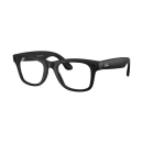 Pametne naočale Ray-Ban META Wayfarer (Gen 2) s kamerom i zvukom, mat crne sa sivim prijelaznim lećama