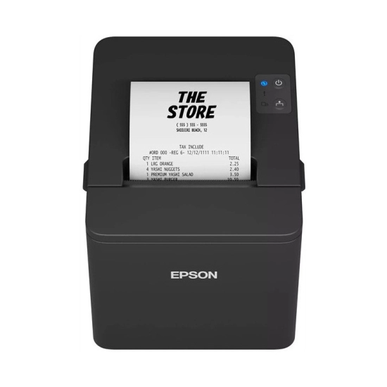 POS printer EPSON TM-T20IV, žičani, termalni, 80mm, USB 2.0, RS-232, crni