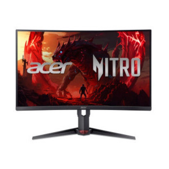 Monitor 27incha ACER Nitro XZ27QXC, UM.HX3EE.207, QHD, VA 180Hz 1ms, 300cd/m2, 3000:1, crni Monitor 27incha ACER Nitro XZ27QXC, UM.HX3EE.207, QHD, VA 180Hz 1ms, 300cd/m2, 3000:1, crni