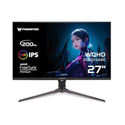 Monitor 27incha ACER Predator XB27QX, UM.HX3EE.111, QHD, IPS 200Hz 1ms, 400cd/m2, 3000:1, crni - Acer Monitor 27incha ACER Predator XB27QX, UM.HX3EE.111, QHD, IPS 200Hz 1ms, 400cd/m2, 3000:1, crni - Acer