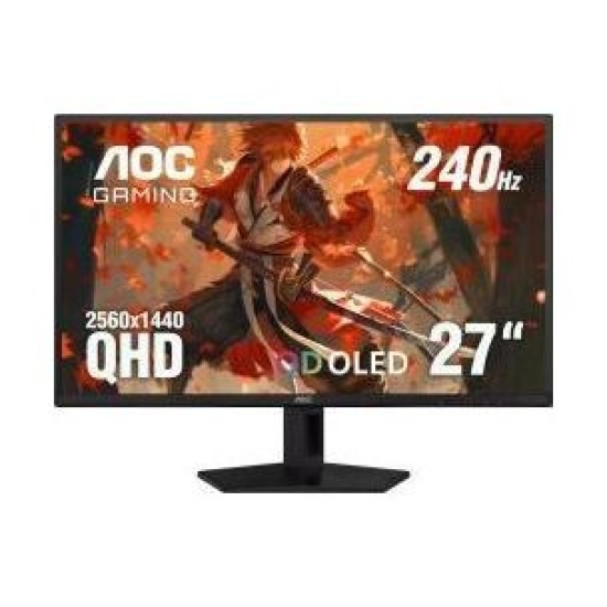 Monitor 26.5incha AOC AGON, Q27G41ZDF, QHD, OLED 240Hz, 400cd/m2, 1000:1, crni Monitor 26.5incha AOC AGON, Q27G41ZDF, QHD, OLED 240Hz, 400cd/m2, 1000:1, crni