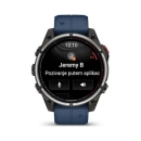 Pametni sportski sat GARMIN quatix 8 Pro nautički, 010-03198-51, 47mm, plavi