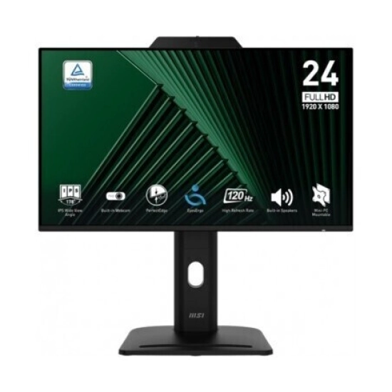 Monitor 23.8incha MSI PRO MP242PMG, MONMSI00044, FHD, IPS 120Hz 1ms, 300cd/m2, 1500:1, 2x USB A, crni Monitor 23.8incha MSI PRO MP242PMG, MONMSI00044, FHD, IPS 120Hz 1ms, 300cd/m2, 1500:1, 2x USB A, crni