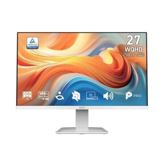 Monitor 27incha MSI PRO MP273QW E14, MONMSI00084, WQHD, IPS 100Hz 1ms, 300cd/m2, 1500:1, bijeli Monitor 27incha MSI PRO MP273QW E14, MONMSI00084, WQHD, IPS 100Hz 1ms, 300cd/m2, 1500:1, bijeli