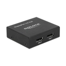 Razdjelnik video DELOCK, DisplayPort 1.2 (Ž) na 2x DisplayPort 1.2 (Ž), crni