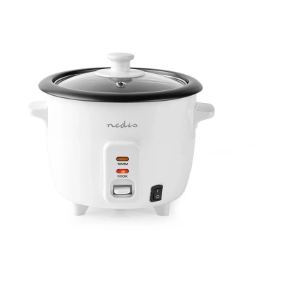 OŠTEĆENA AMBALAŽA - Kuhalo za rižu NEDIS KARC06WT, 0,6l, 300W, bijelo
