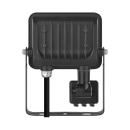 Reflektor LED EMOS GLARO PIR ZS2324B, 20W, 4000K, 2000lm, IP54, crni