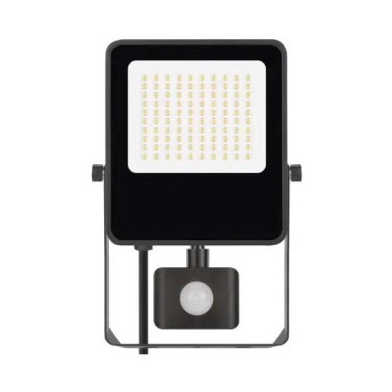 Reflektor LED EMOS VISIO ZS2943, 50W, 4000K, 7500lm, IP54, sa senzorom, crni