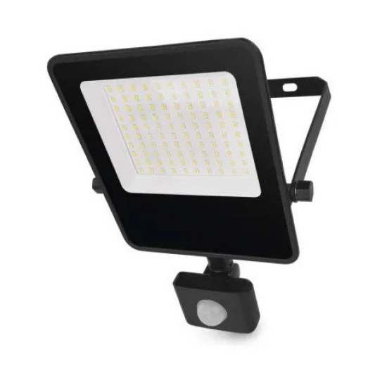 Reflektor LED EMOS VISIO ZS2943, 50W, 4000K, 7500lm, IP54, sa senzorom, crni