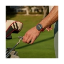 Pametni sportski sat AMAZFIT BALANCE 2 NFC, W2429GL1N, crni kožni remen, crveni silikonski remen