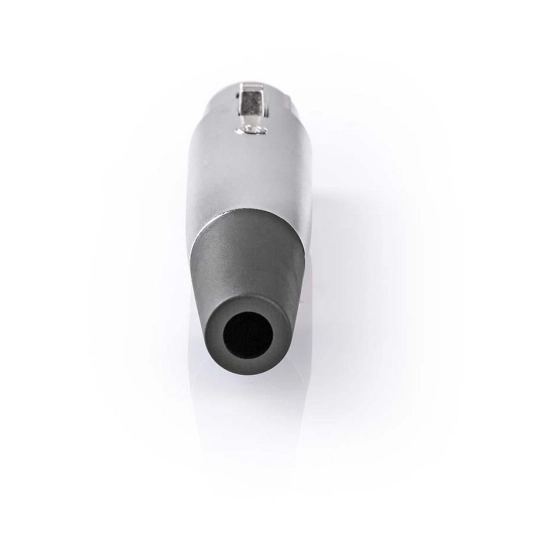 Konektor NEDIS CAVC15902ME, 3-pin XLR (Ž), za kabel, srebrni, polybag Konektor NEDIS CAVC15902ME, 3-pin XLR (Ž), za kabel, srebrni, polybag