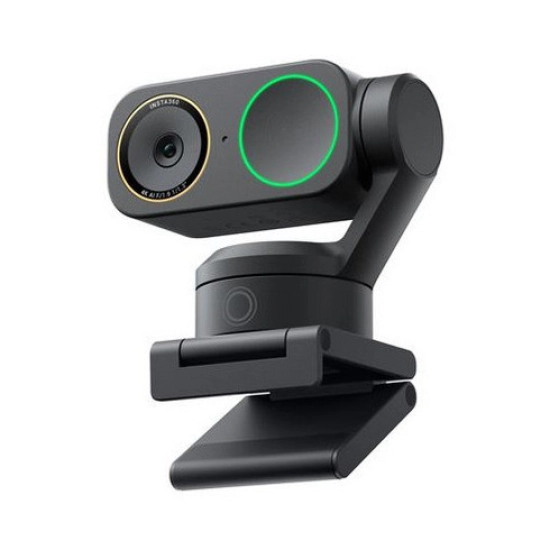 Web kamera INSTA360 Link 2 Pro, CINSABPA, AI 4K, s gimbalom i automatskim praćenjem, crna