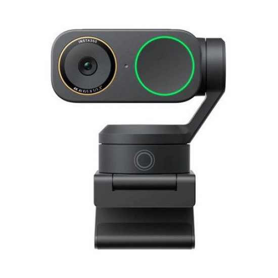 Web kamera INSTA360 Link 2 Pro, CINSABPA, AI 4K, s gimbalom i automatskim praćenjem, crna