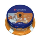 Medij DVD-R VERBATIM 43538, 16x, Printable, spindle 25 komada