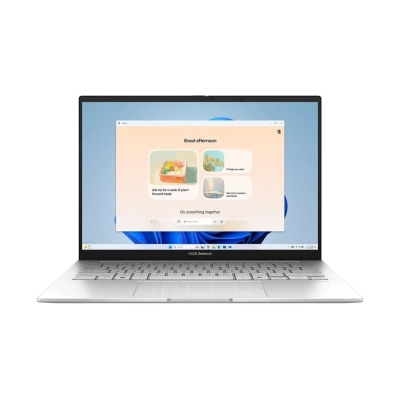 Laptop ASUS Zenbook 14 UX3405CA-STA787X, 90NB14W2-M023J0, Core Ultra 9 285H, 32GB, 1TB SSD, Intel Arc Graphics, 14incha 3K OLED 120Hz, Windows 11P, srebrni  