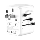 Putni adapter MAXPOWER 635DQ Gan, 1X PD Type C + 2X USB A, 20W, bijeli