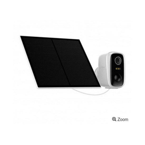 Nadzorna IP kamera STRONG FALKY-2KS, vanjska, solarni panel, senzor pokreta, noćni vid, IP65, bijela Nadzorna IP kamera STRONG FALKY-2KS, vanjska, solarni panel, senzor pokreta, noćni vid, IP65, bijela
